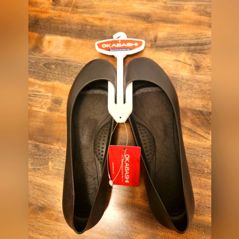 OKABASHI Women's Georgia Ballet Flats